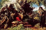 Maclise, Daniel King Cophetua and the Beggarmaid oil painting reproduction